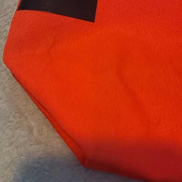 Victoria's Secret PINK Mesh Tote Beach Gym Bag Hot Pink / Orange - Picture 4 of 7